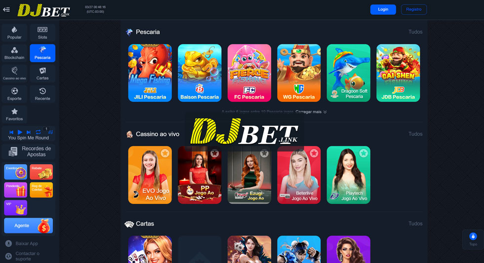 Djbet: Casino online | Bonus 4.500R$ + 50 Free